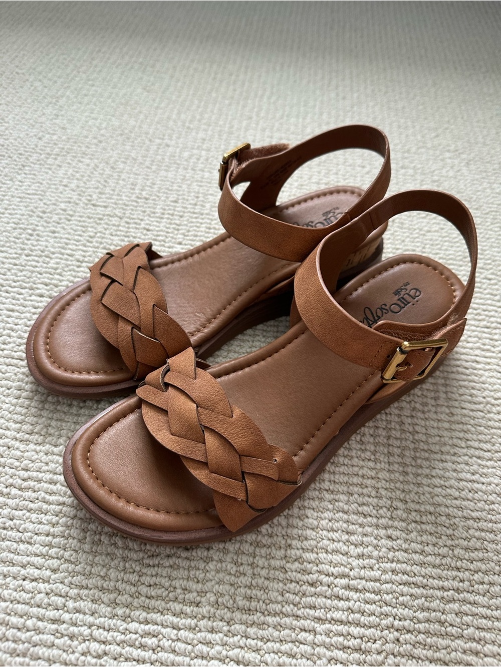 Tan Eurosoft Mckaila sandals - Picture 2 of 9